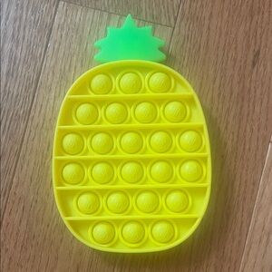 Yellow Pineapple Pop It Fidget Toy